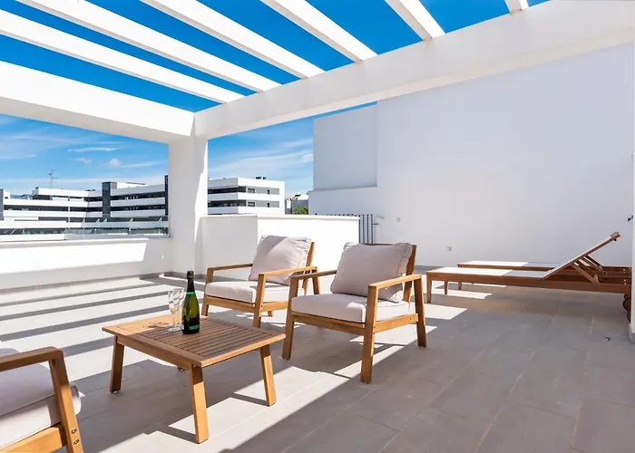 公寓 Modern Penthouse - Near & Oldtown